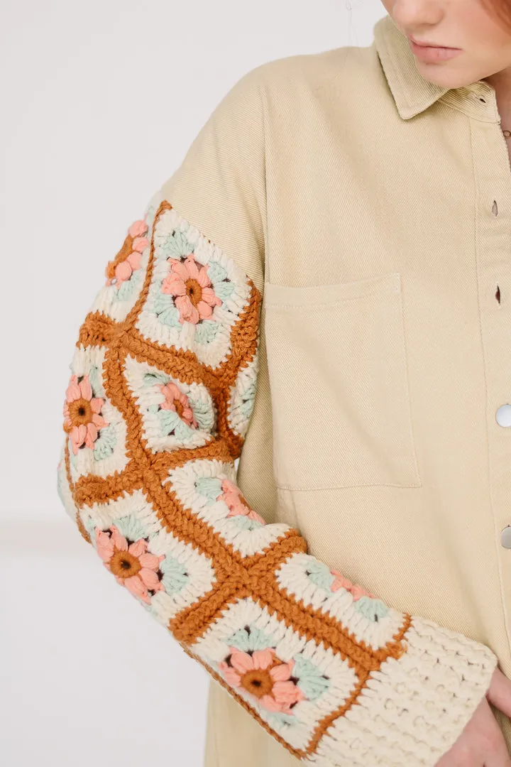 Crochet Crazy Detailed Shacket