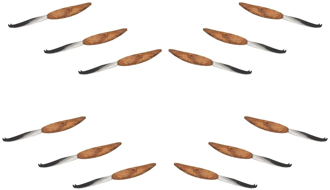 (D) Cheese Knife Set, Charcuterie Set Vintage Cooking Utensil Berard (12 PC)