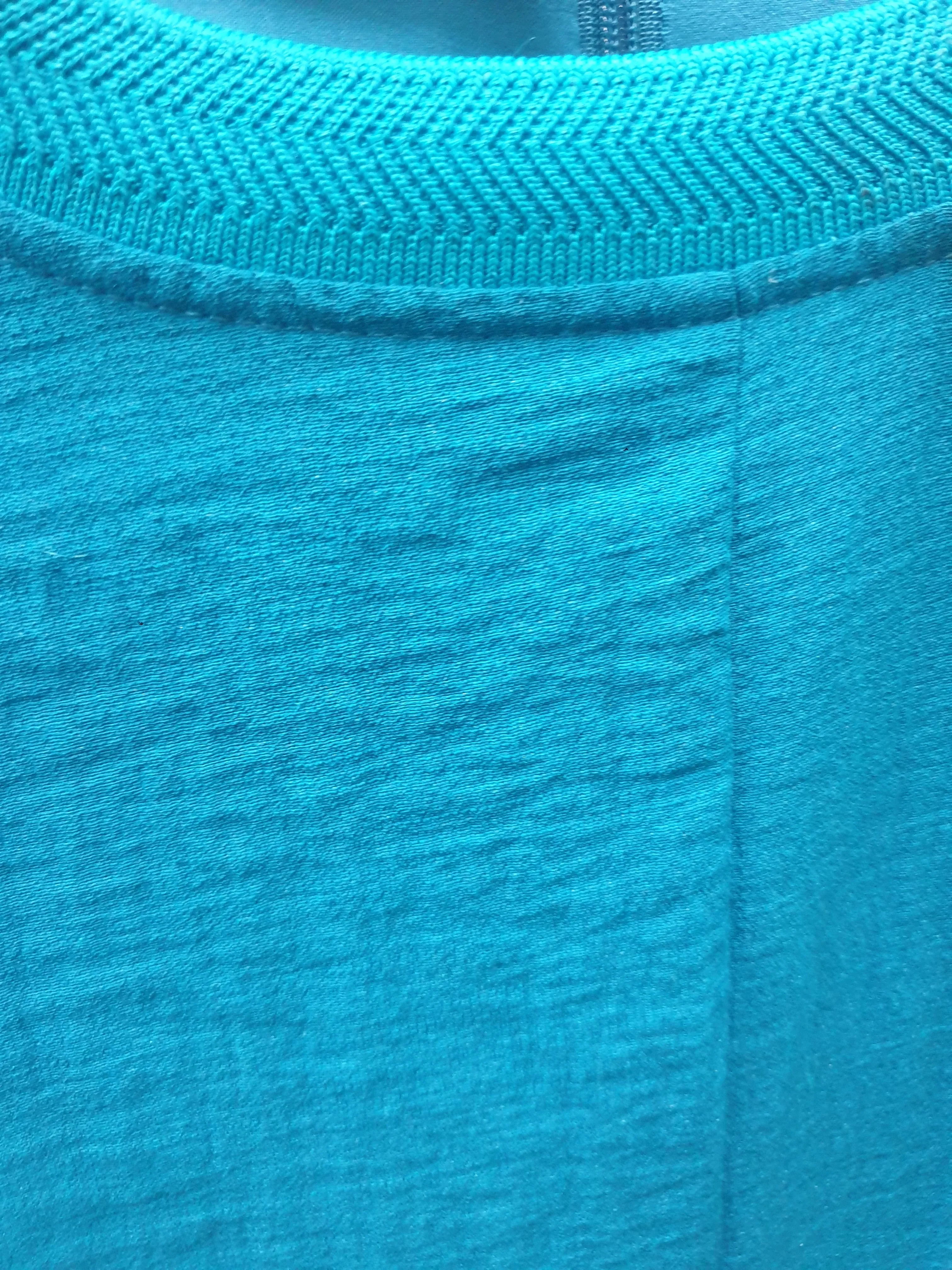 David Lawrence beautiful teal blue sleeveless dress size 16