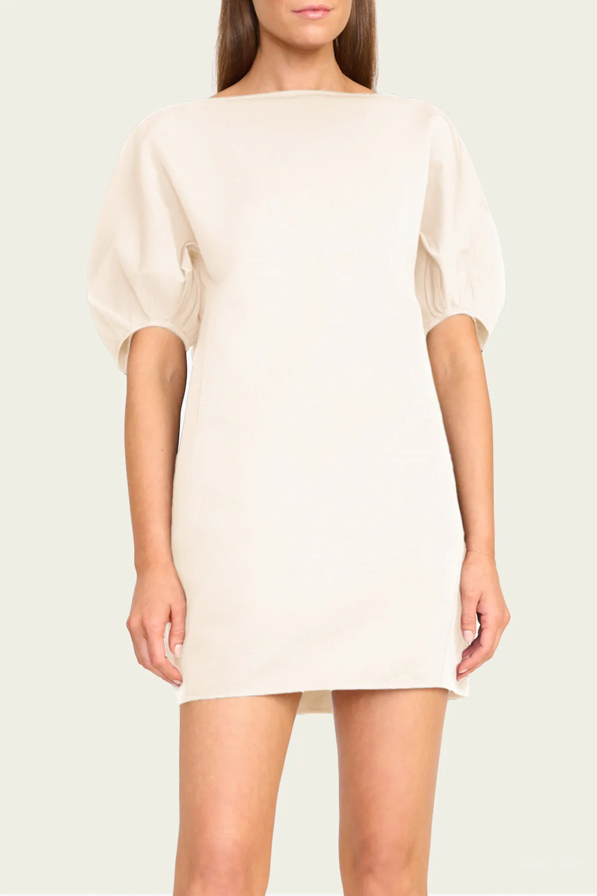 Didi Dress in Ivory