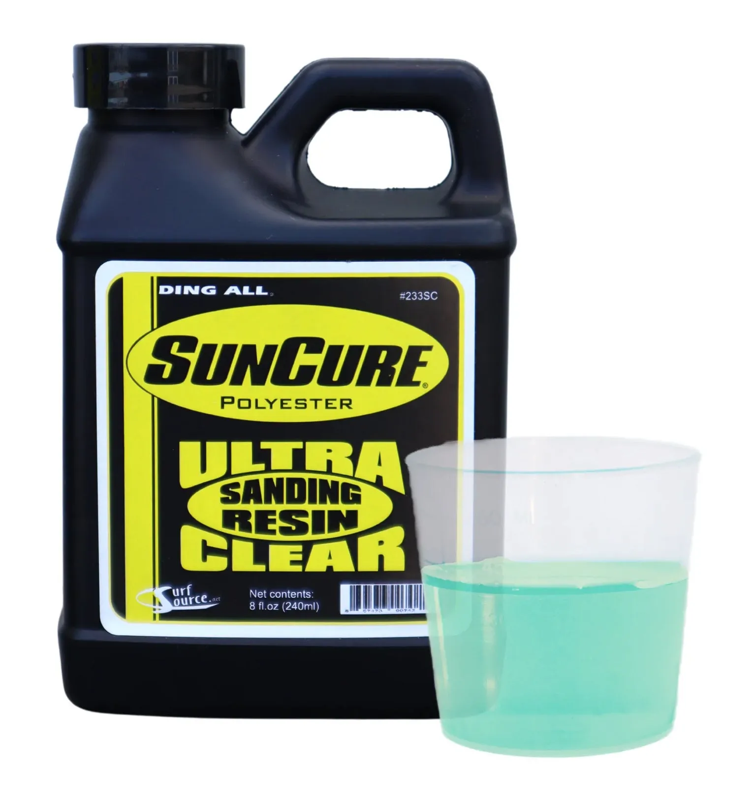 Ding All 1/2 Pint Suncure Polyester Sanding Resin