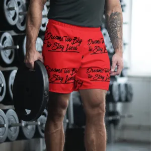 Dreams Too Big Red Shorts