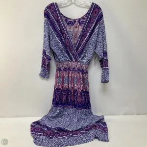 Dress Casual Maxi By Free People In Purple, Size: Xs