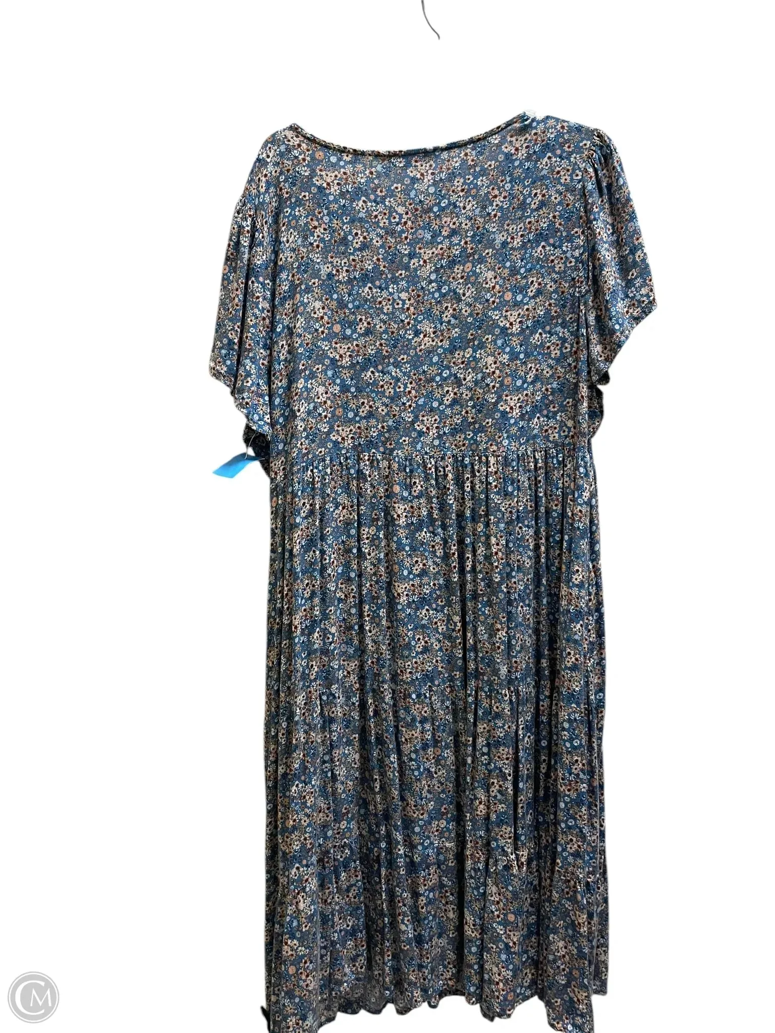 Dress Casual Maxi By Sonoma In Blue, Size: 2x