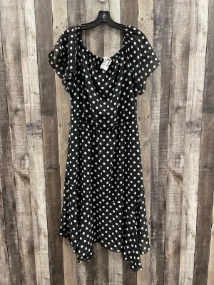 Dress Casual Maxi By White House Black Market In Polkadot Pattern, Size: L