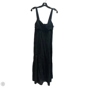 Dress Casual Maxi By Zara In Black, Size: S