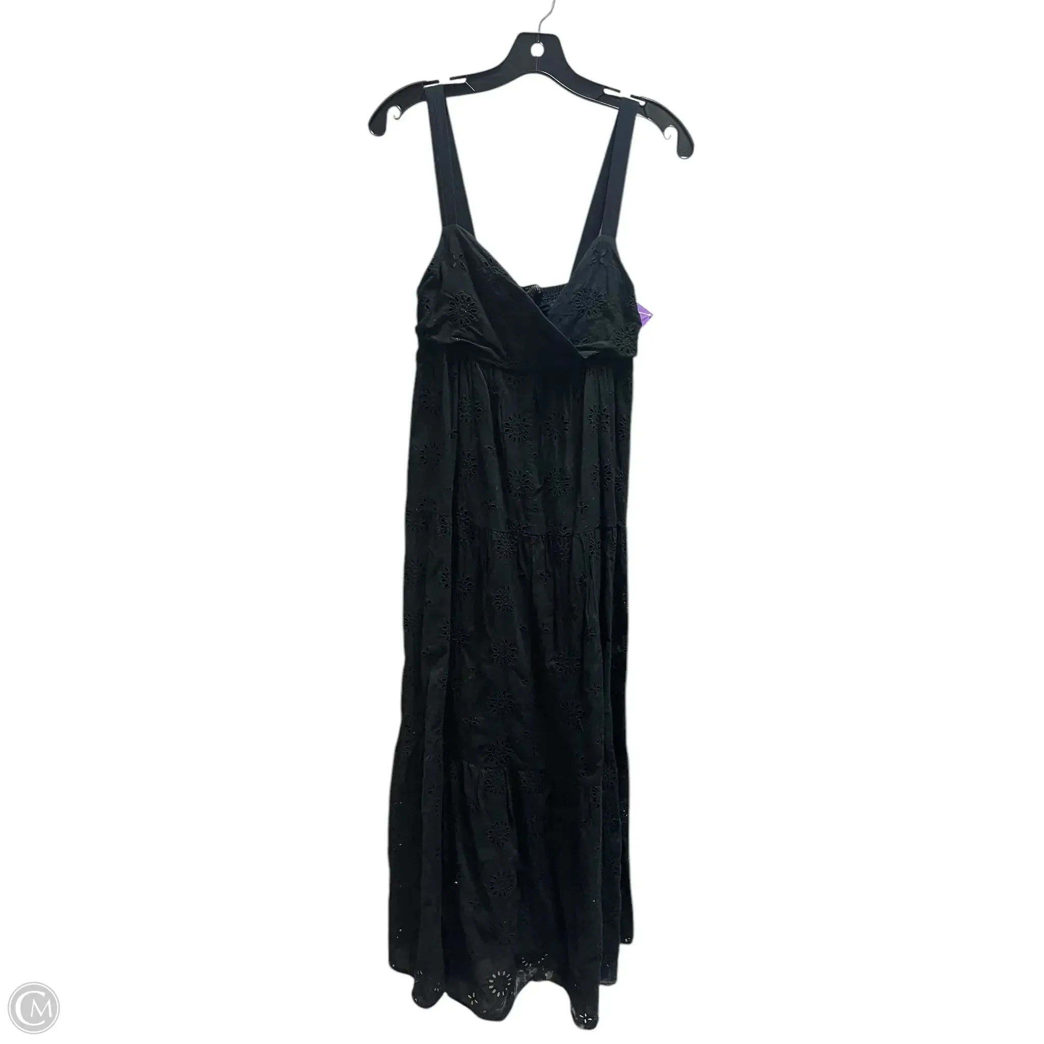 Dress Casual Maxi By Zara In Black, Size: S