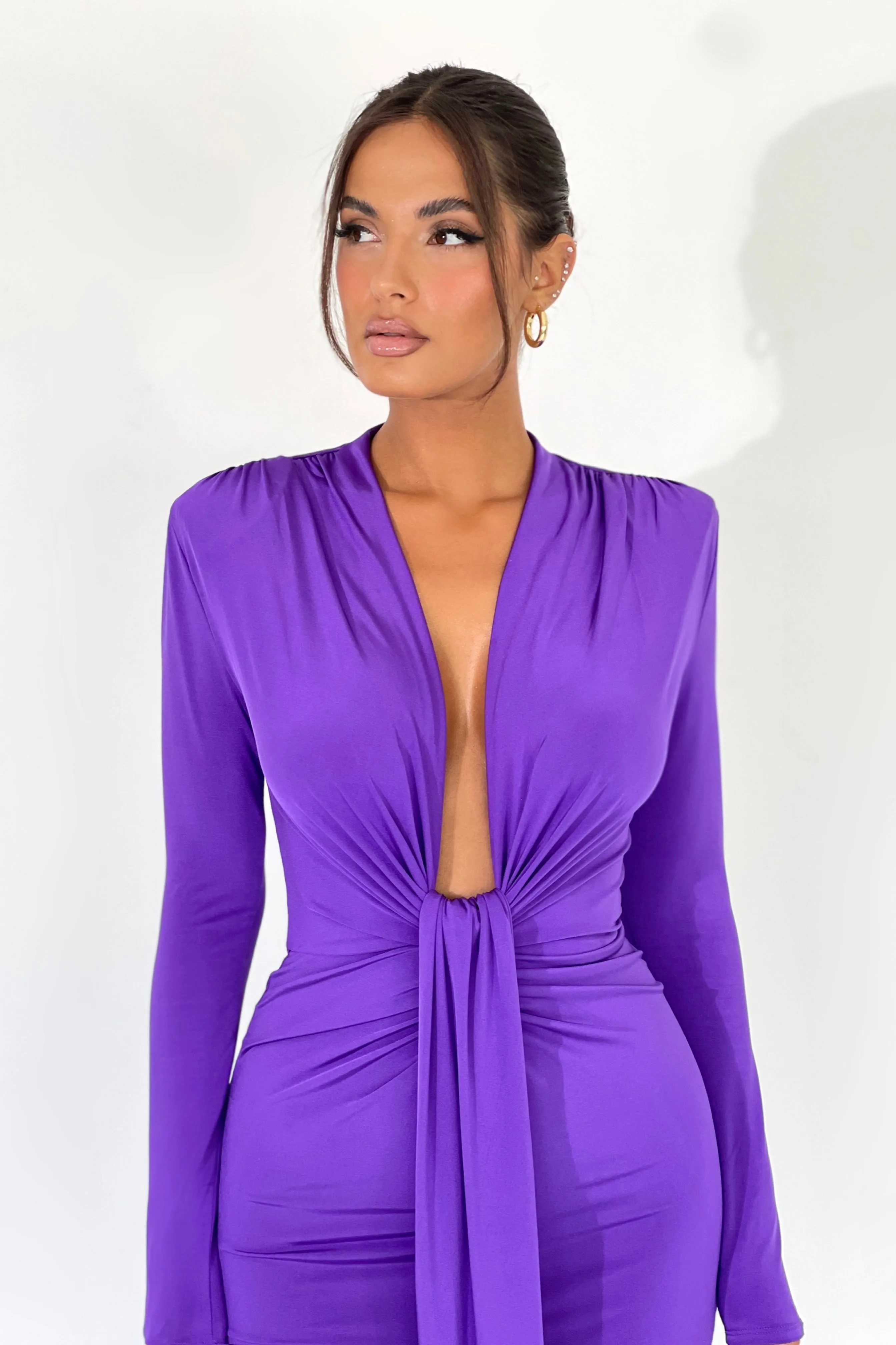 Emily Grape Dress