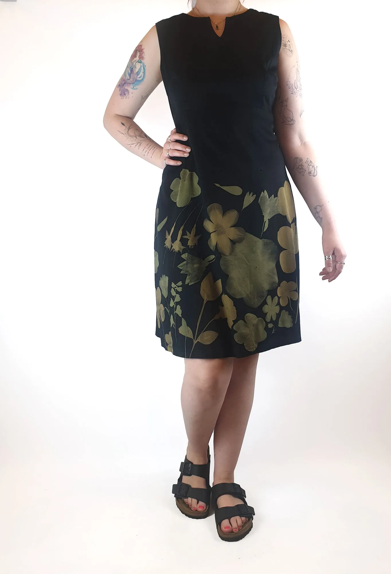 Essaye by Surface Art black print dress size M / AU 12