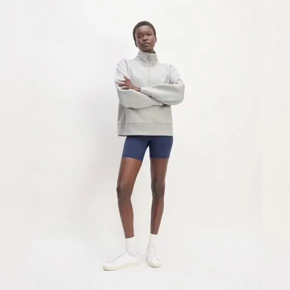 Everlane The Perform Bike Short Ocean Blue Navy Blue Bike Shorts Size XS