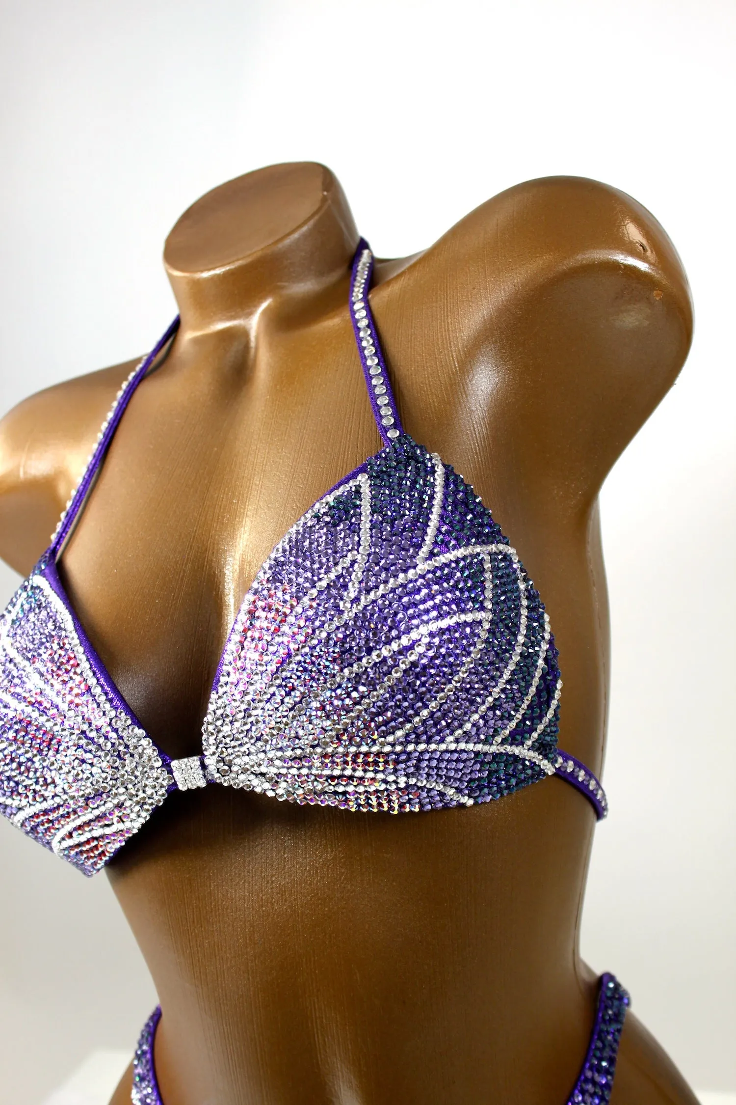 Flora Ombre Figure Competition Suit
