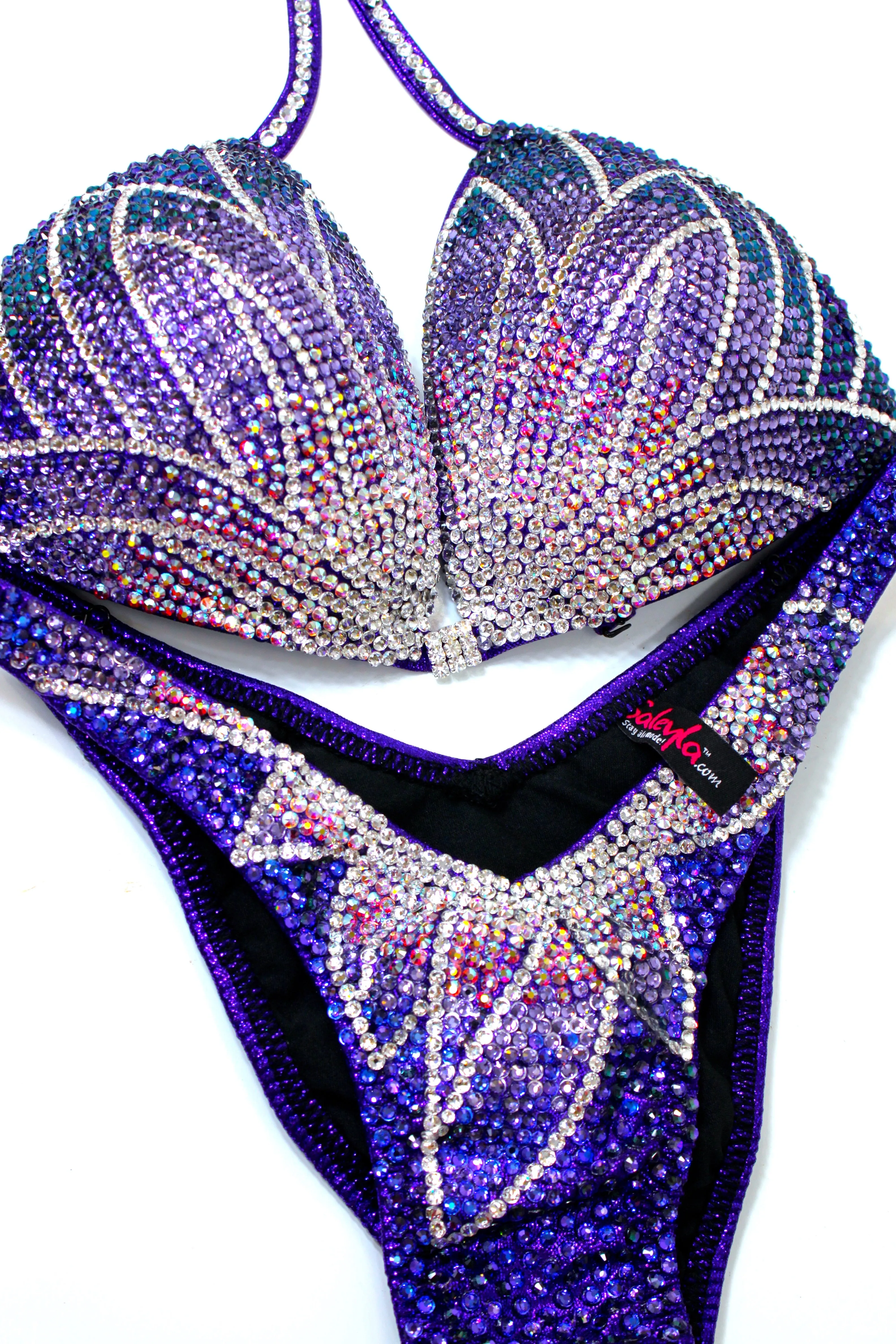 Flora Ombre Figure Competition Suit