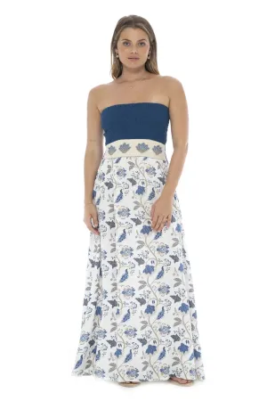 Flower Maxi Long Dress