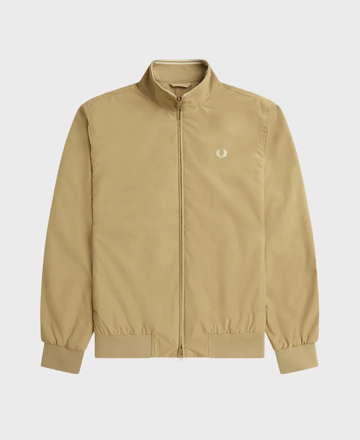Fred Perry Brentham Jacket Warm Stone