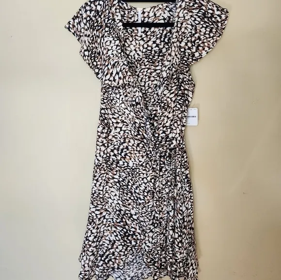 Free People Women's French Quarter Wrap mini dress Size Small  NWT