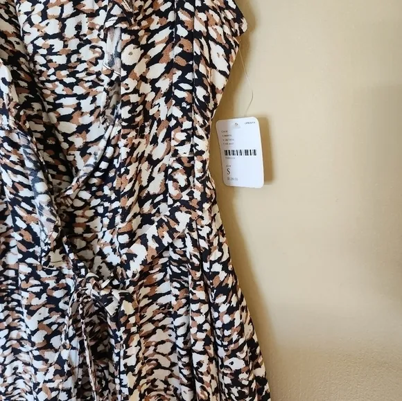 Free People Women's French Quarter Wrap mini dress Size Small  NWT
