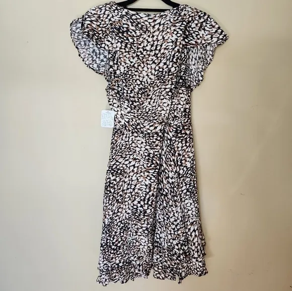 Free People Women's French Quarter Wrap mini dress Size Small  NWT