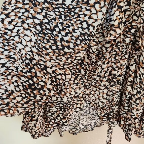 Free People Women's French Quarter Wrap mini dress Size Small  NWT