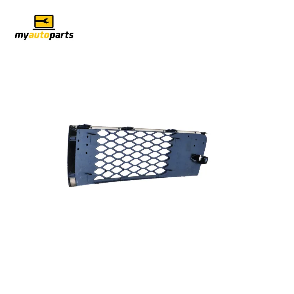 Front Bar Grille Drivers Side Genuine Suits Audi Q7 4L 11/2009 to 9/2015 (Suits One Piece Front Bumper)