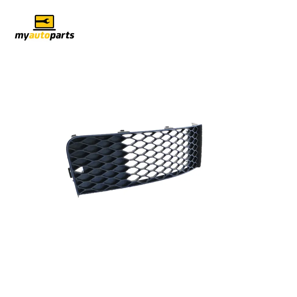 Front Bar Grille Drivers Side Genuine Suits Audi Q7 4L 11/2009 to 9/2015 (Suits One Piece Front Bumper)