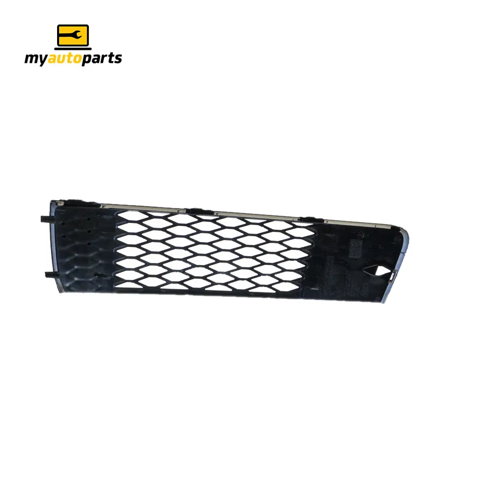 Front Bar Grille Drivers Side Genuine Suits Audi Q7 4L 11/2009 to 9/2015 (Suits One Piece Front Bumper)