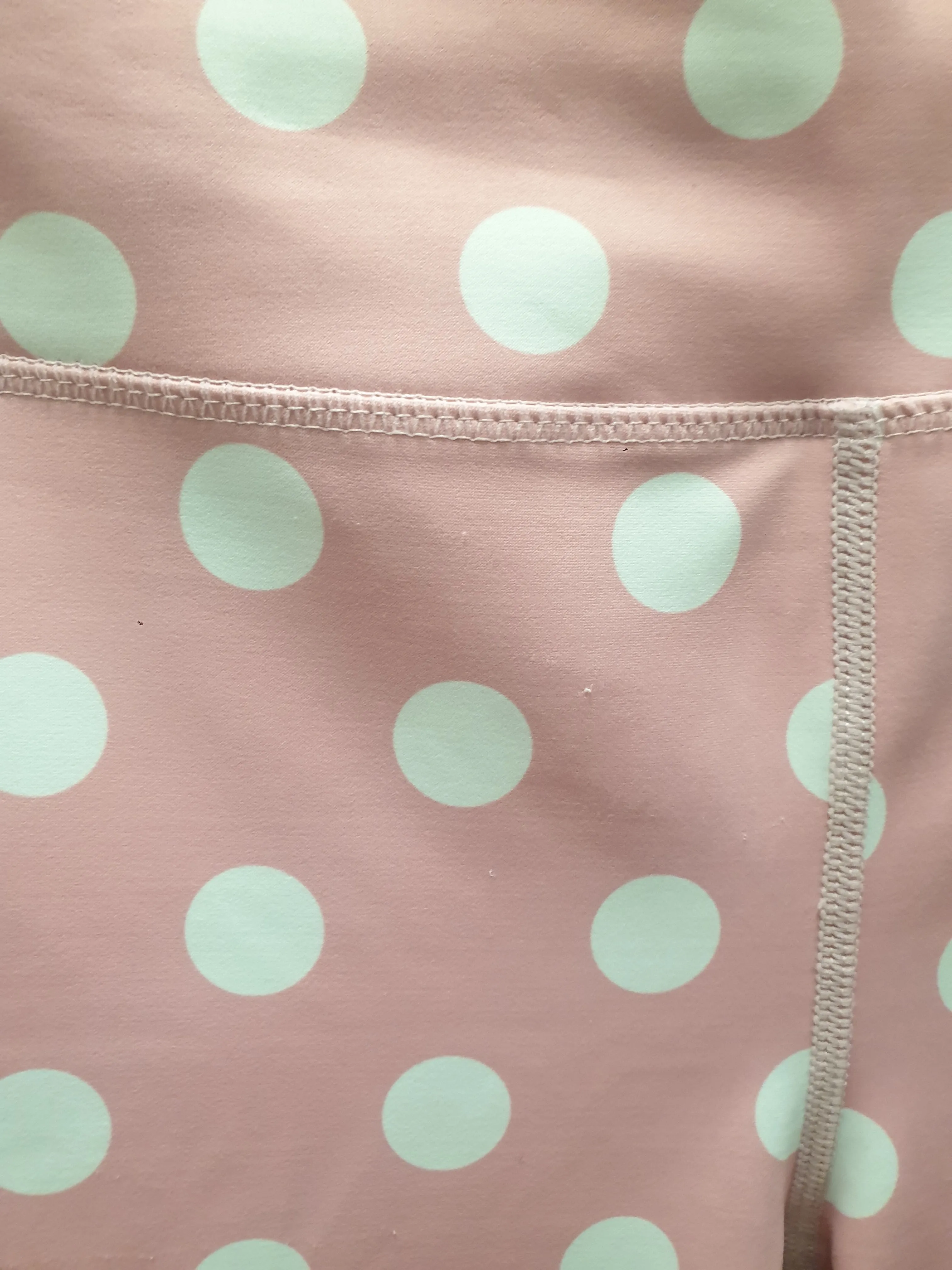 Gorman   Pantone pink polka dot yoga / workout pants size 12