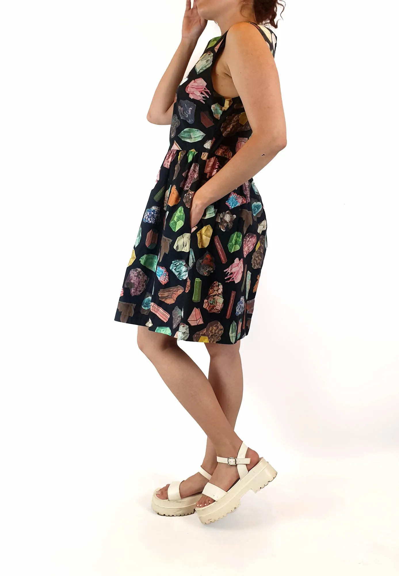 Gorman rock formation print dress size 10
