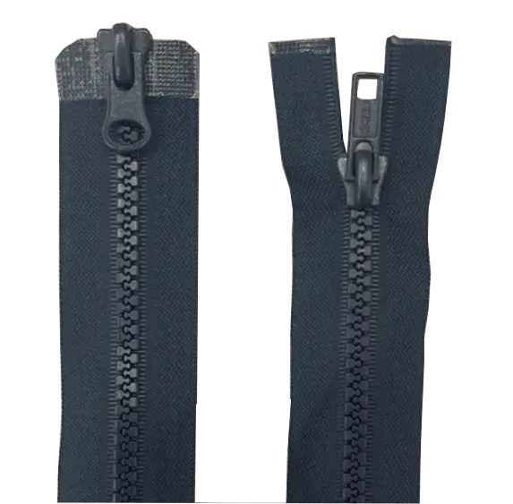 Heavy Duty Moulded Plastic Chunky 2 Way Zip 20" (51cm)