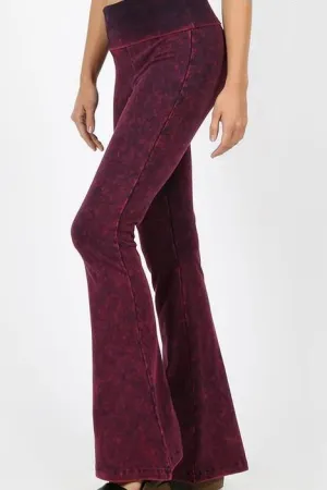 IMOGEN ACID WASH FLARES RED*