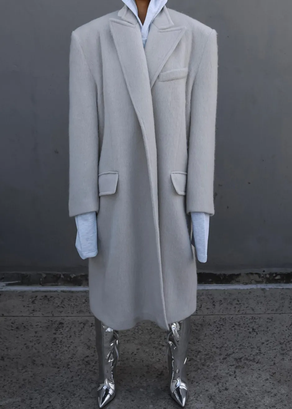 John Oversized Coat - Birch