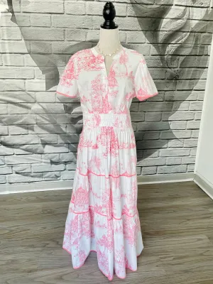 Julie Toile Maxi Dress