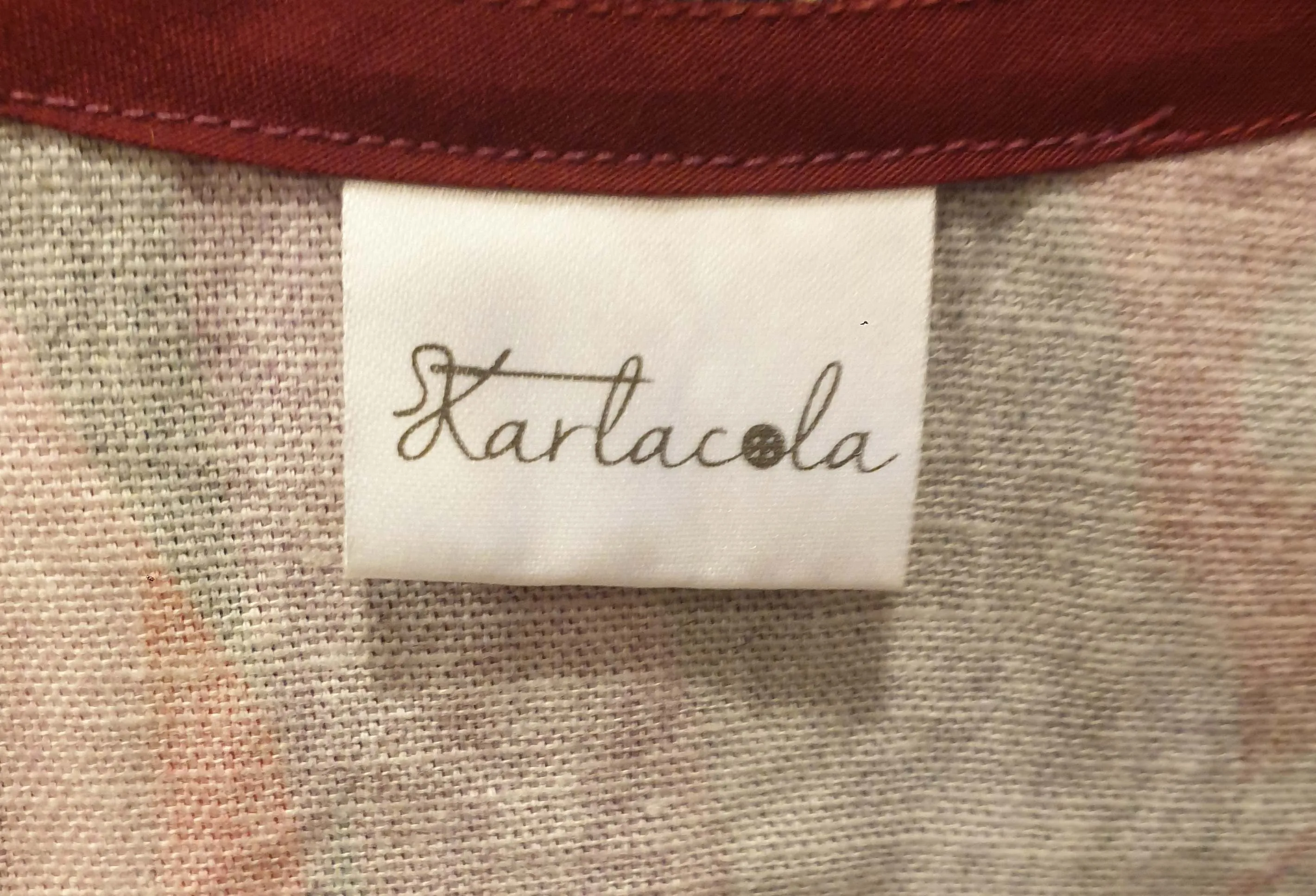 Karla Cola black cockatoo print dress size S / AU 10