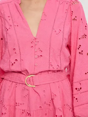 Kivari Corfu Mini Dress Pink