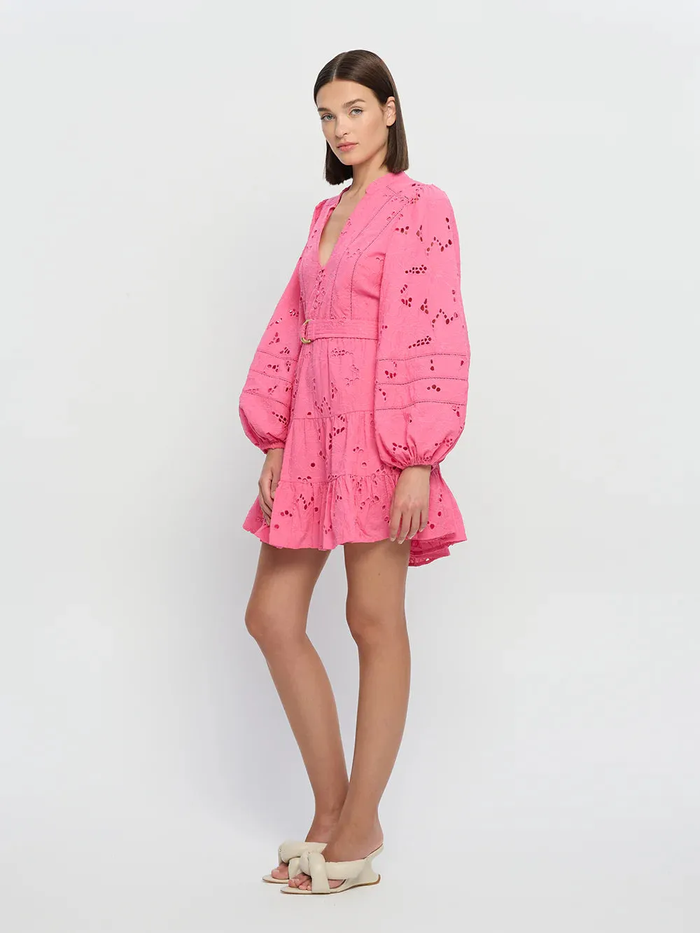 Kivari Corfu Mini Dress Pink