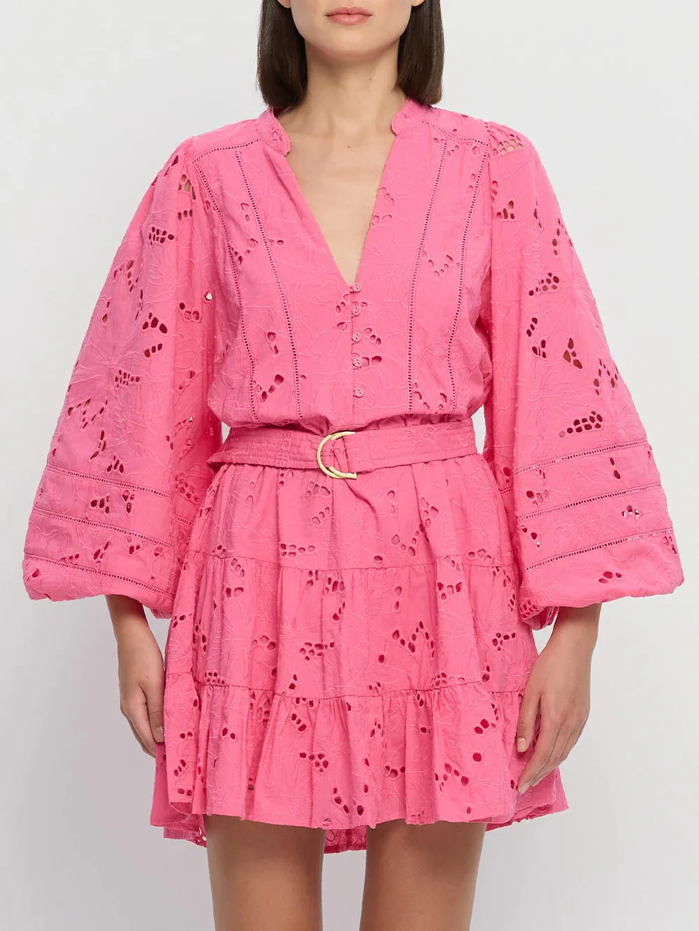 Kivari Corfu Mini Dress Pink