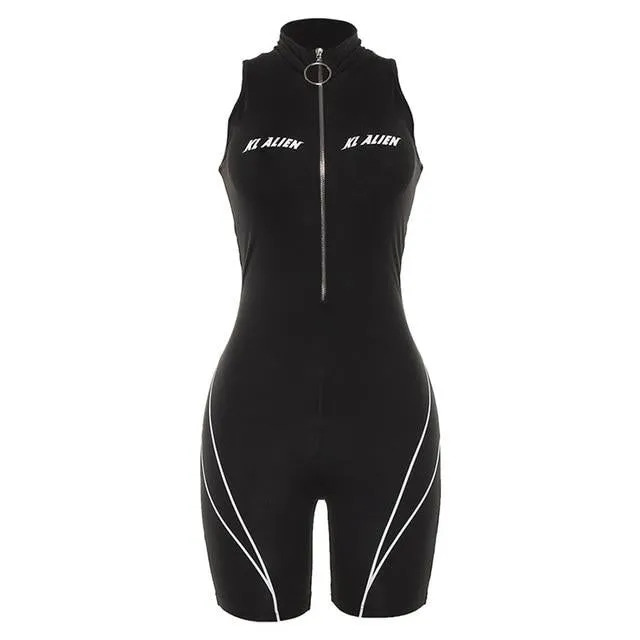 KL Alien Sleeveless Playsuit (5 Colors)