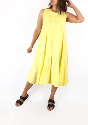 Kowtow yellow cotton dress size XS