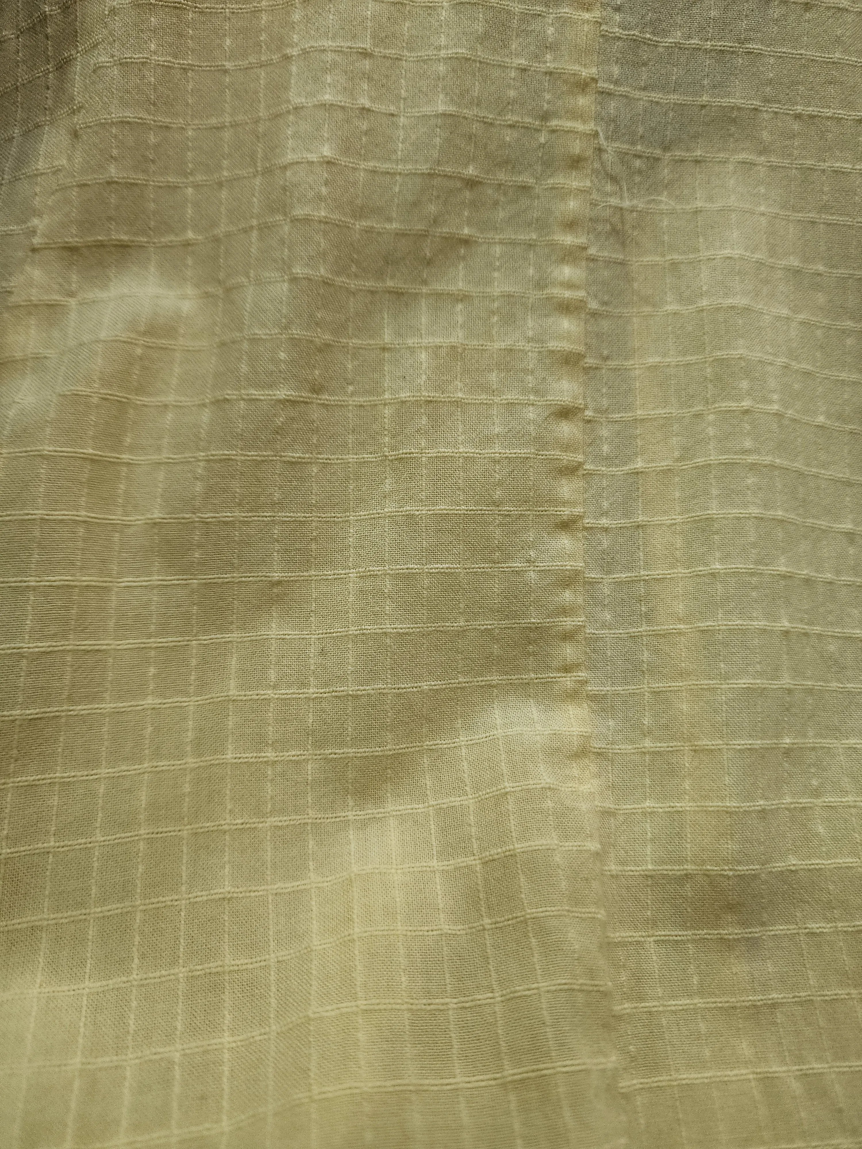 Kowtow yellow cotton dress size XS