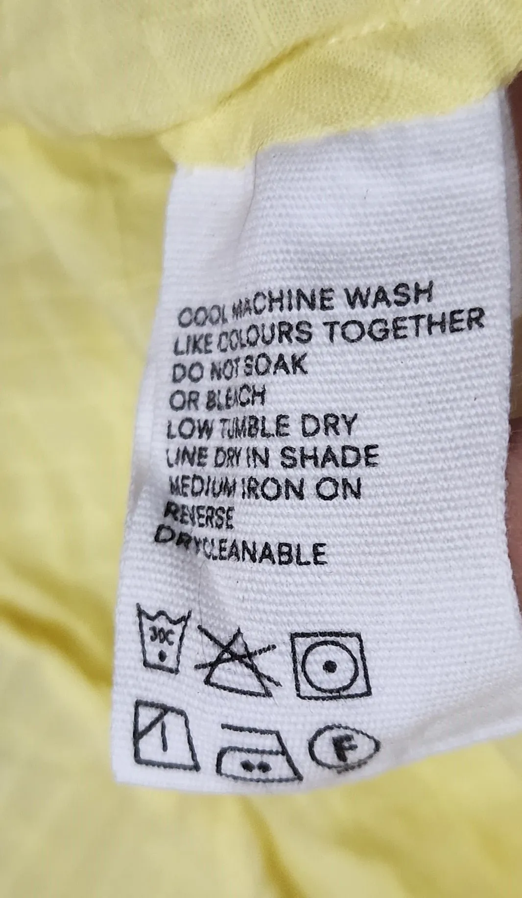 Kowtow yellow cotton dress size XS
