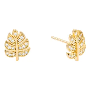 Leaf Stud Earring