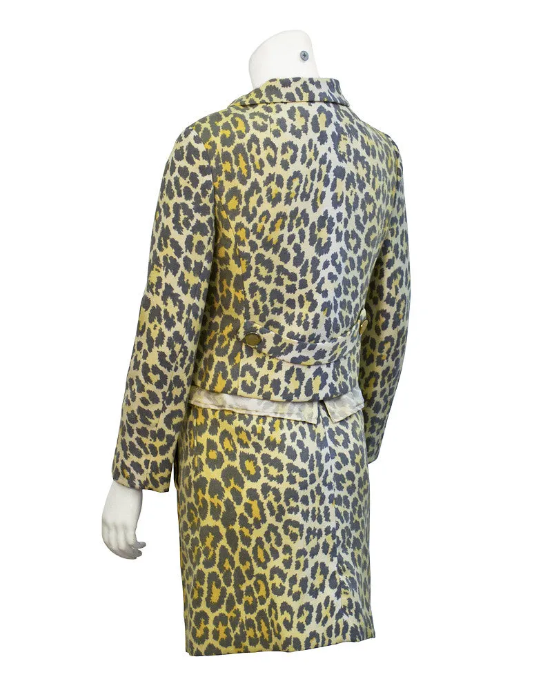 Leopard 3 piece suit
