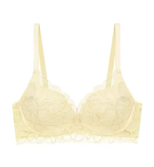 Magnolia Lace Wired Push Up Deep V Bra