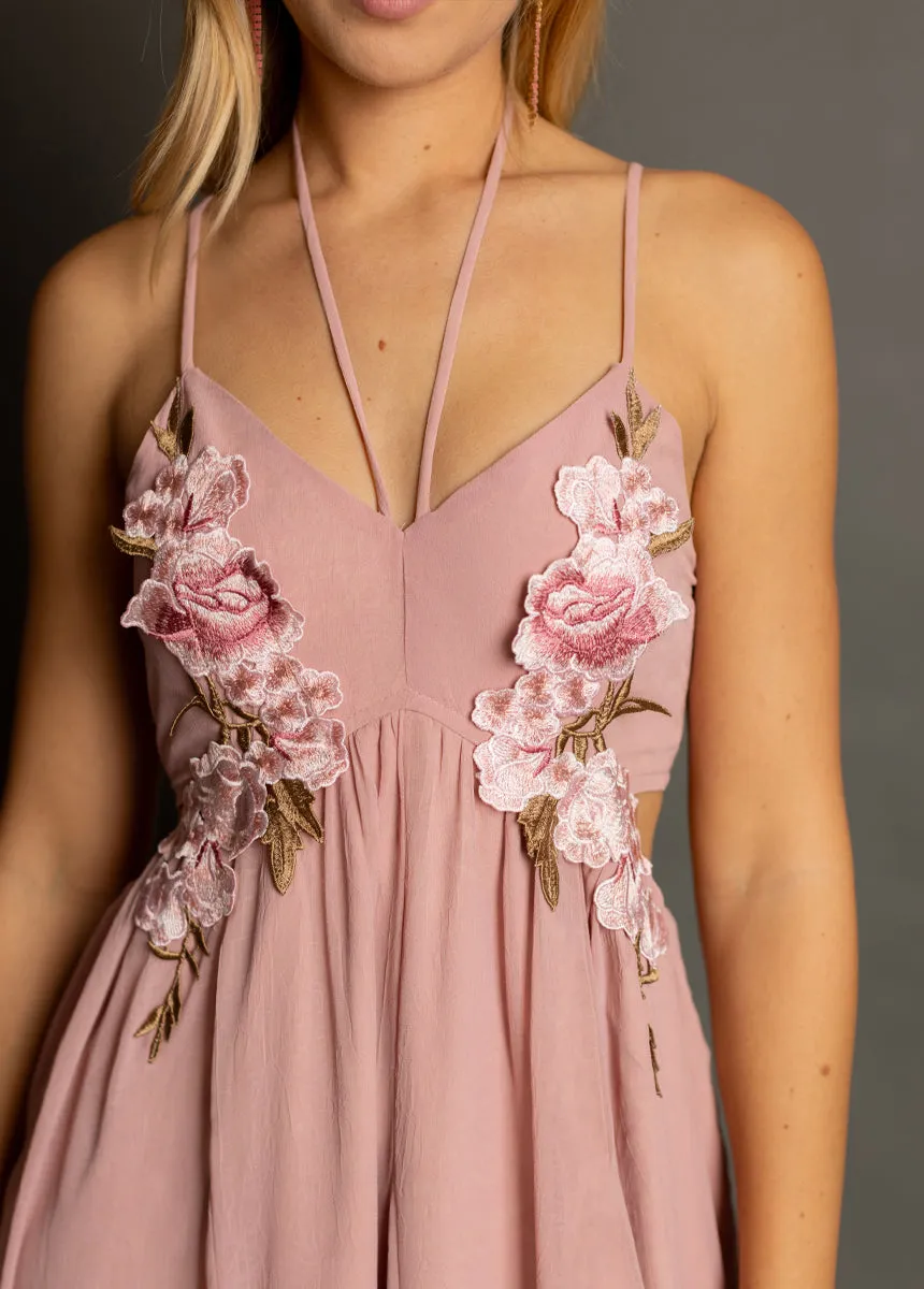 Mari Dress in Blush