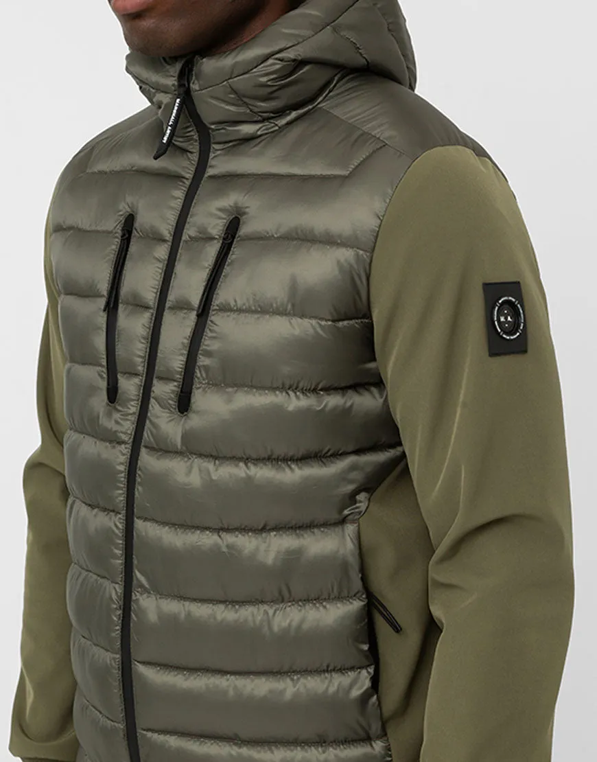 Marshall Artist MSATM10866 Ibrido Softshell Jacket Olive