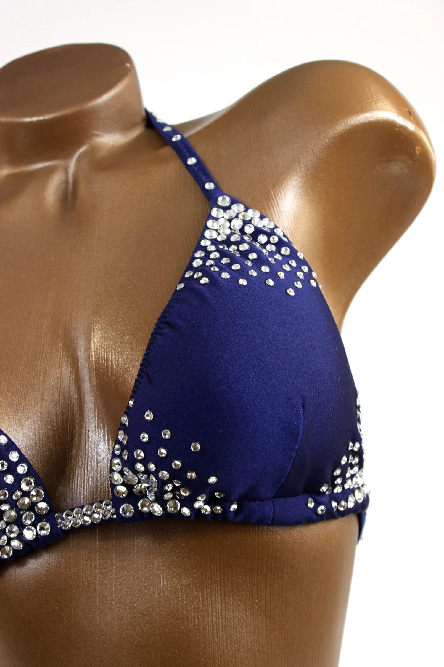 Midnight Blue Figure Competition Suit