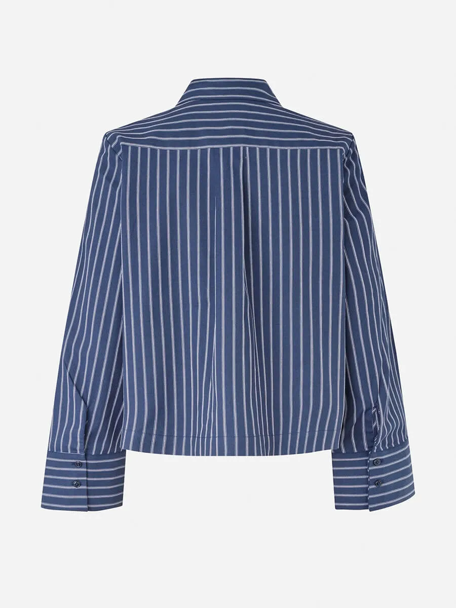 Milu Shirt - Navy Blazer Stripe