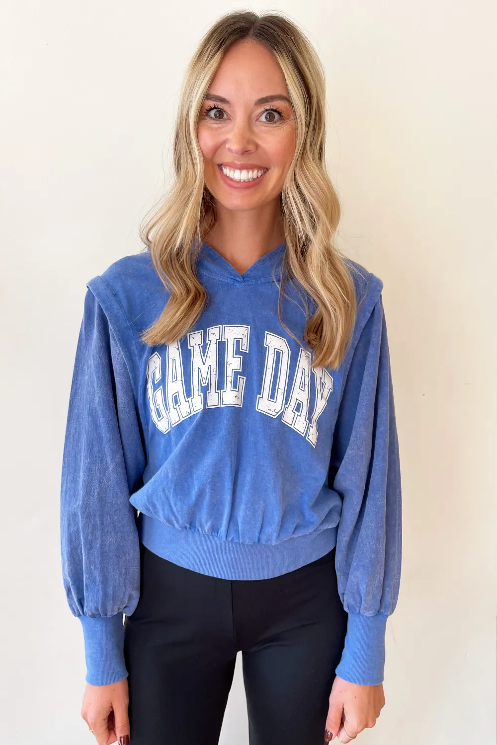 Mineral Washed Game Day Hoodie