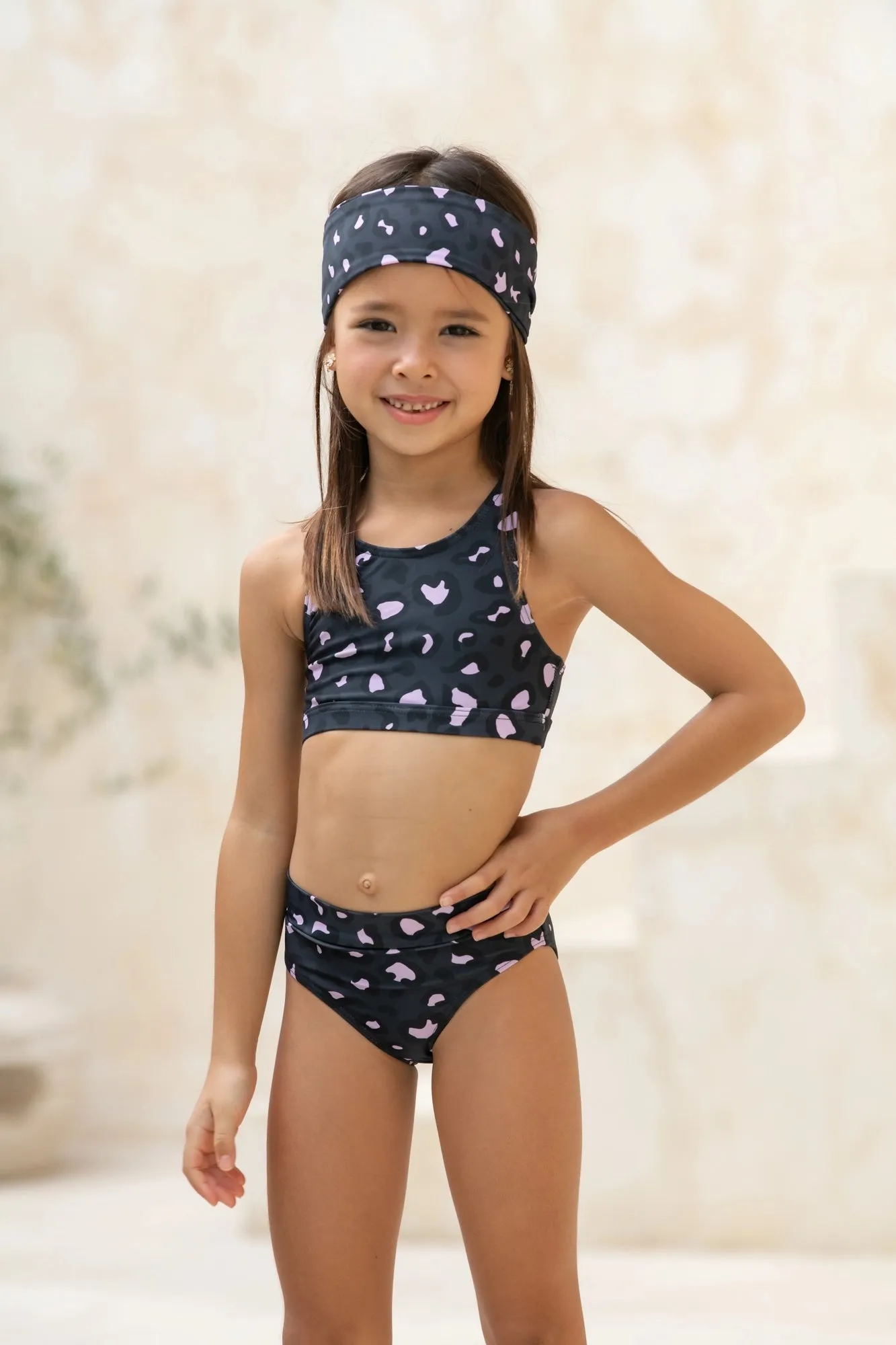 Mini Gia Bikini Set - Mellow Leopard