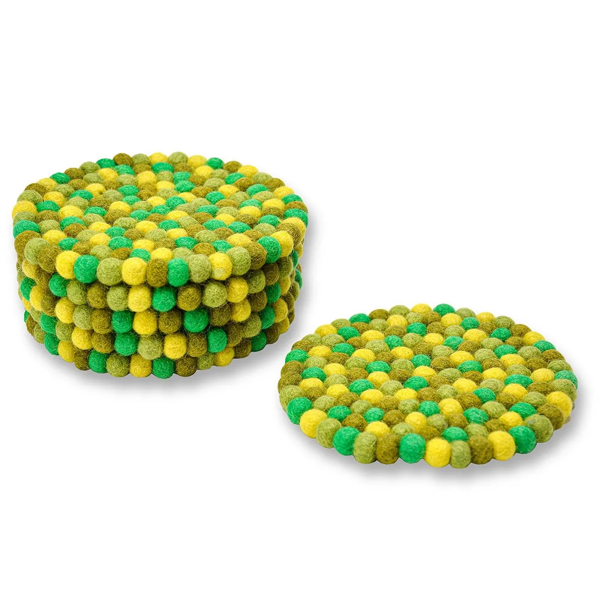 Mini Round Ball Mat- Green