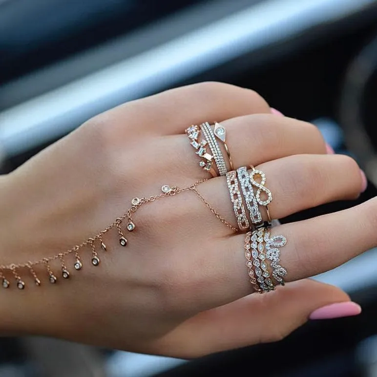 Mini Script Love Ring